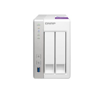 TS-231PNAS 2 Bahías -AL-212, 2-core, 1.7GHz, 1GB DDR3