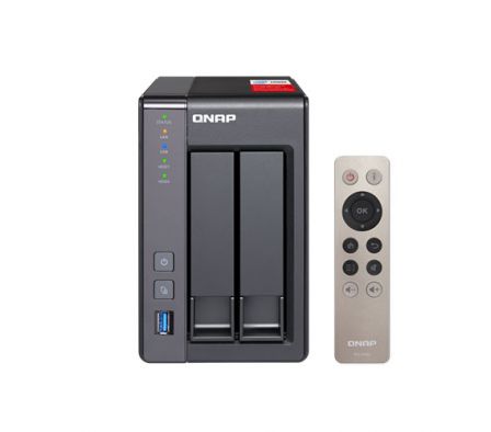 TS-251+-2GNAS 2 Bahías - Intel Celeron 2.0GHz Quad Core 2GB DDR3L