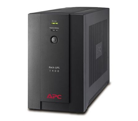 APC Back UPS 1400VA, 230V, AVR, Universal and IEC Sockets