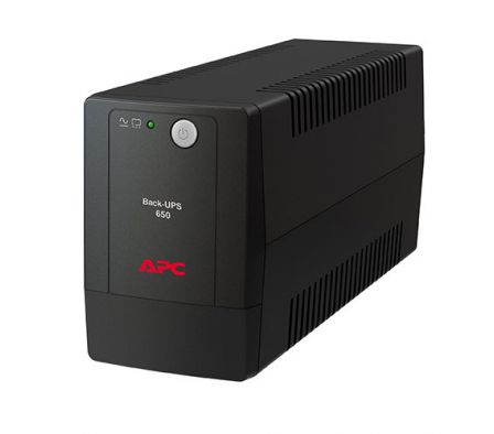 Unidad Back-UPS de APC, de 650 VA y 230 V, AVR, enchufes IEC