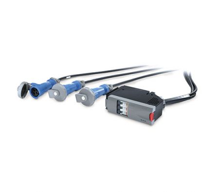 Módulo de distribución de energía para equipos informáticos de APC 3x1 polos 3 conductores, 32A 3xIEC309 300cm, 360cm, 420cm