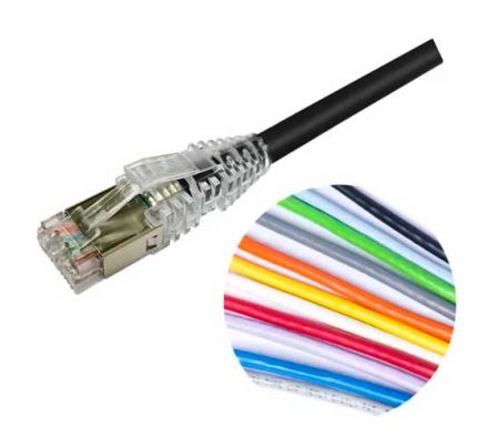 NPC RJ45 Patch Cord, category 6A, S/FTP, LSZH, Grey